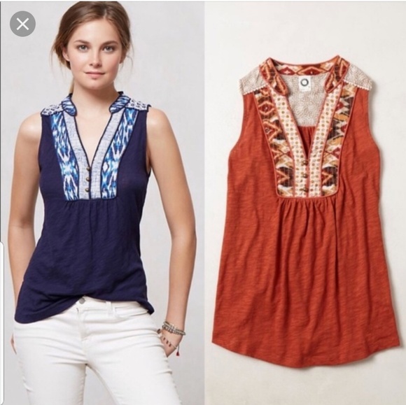 Anthropologie Tops - Anthropologie Akemi + Kin Tank Boho *Last Chance*